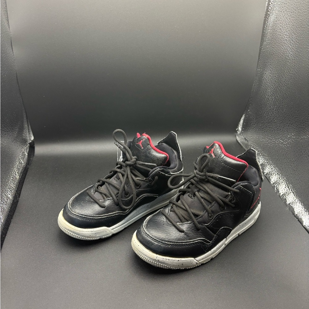 Nike Kids Black and Red Sneakers